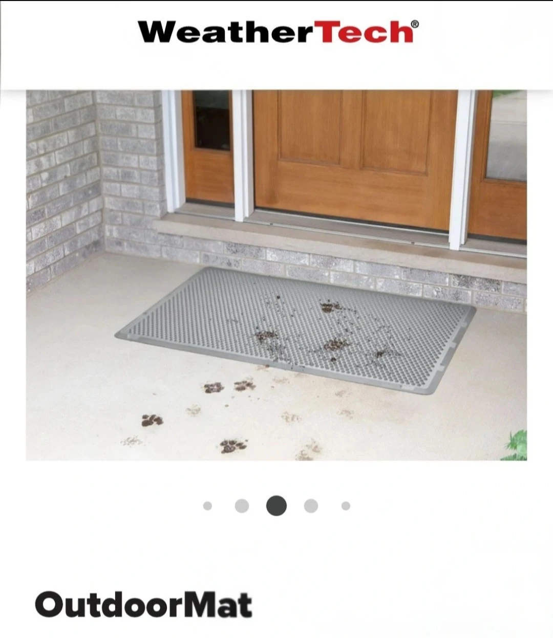 WeatherTech Outdoor Mat- New - photo 4