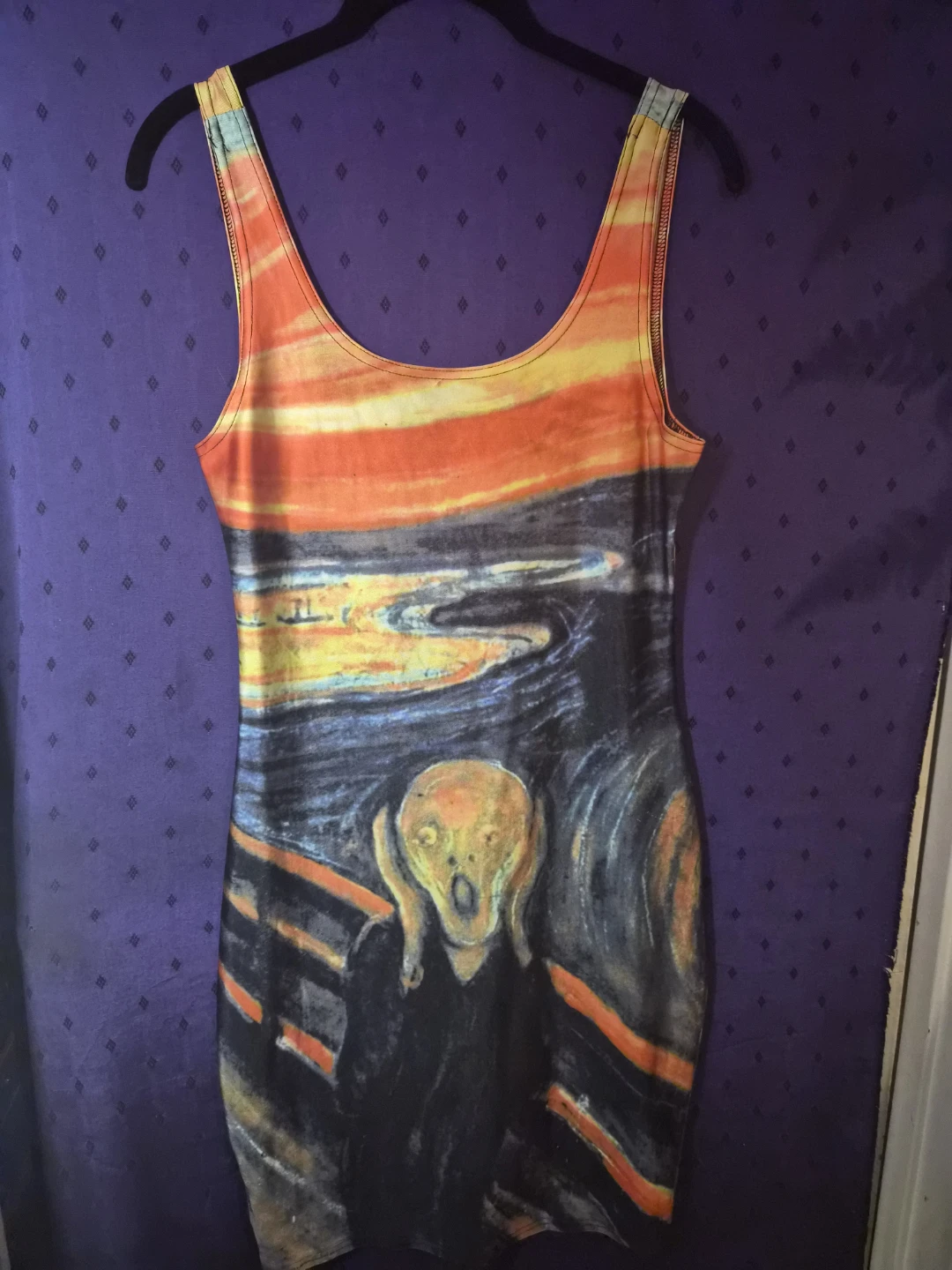 The Scream Tank Bodycon Dress