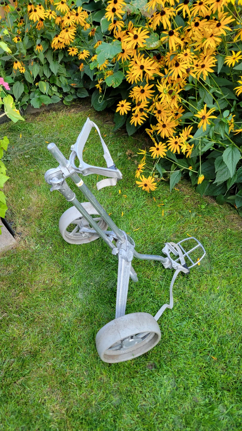 Golf Pull Cart foldable aluminum-$20 - photo 3