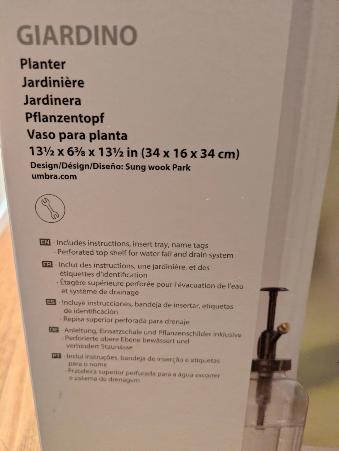 (New) Umbra Giardino Indoor Planter - photo 3