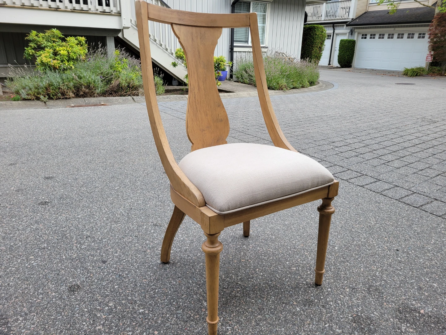 Magnolia Home Dining Chair & Vintage Captain's Armchair. - photo 2
