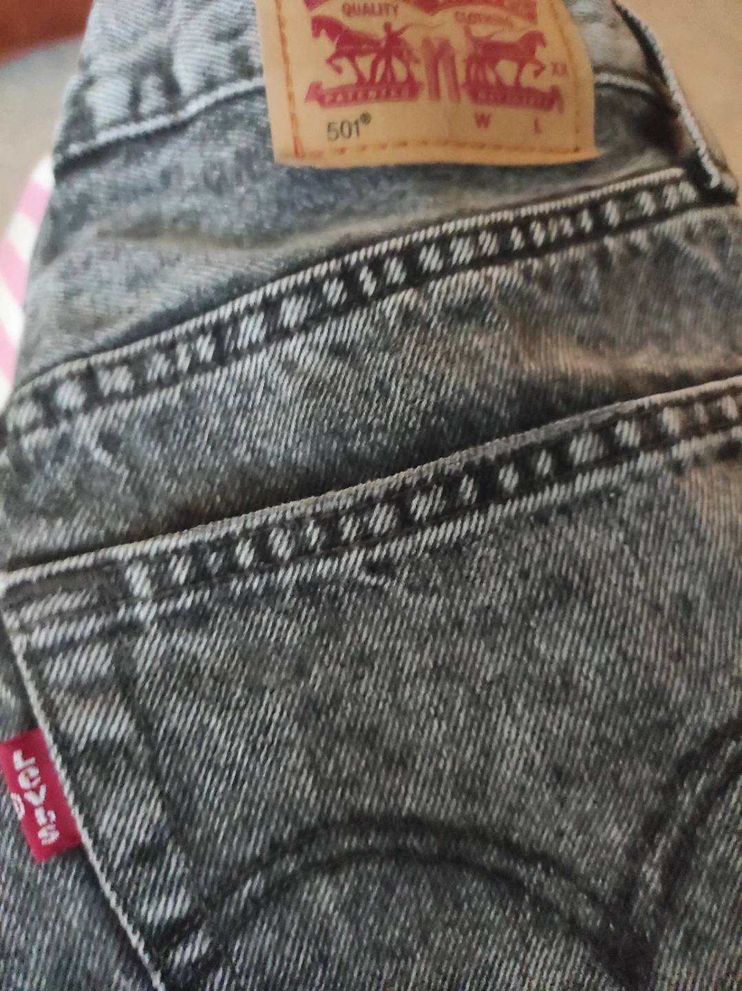 Levi's 501 Original Acid Wash Jeans