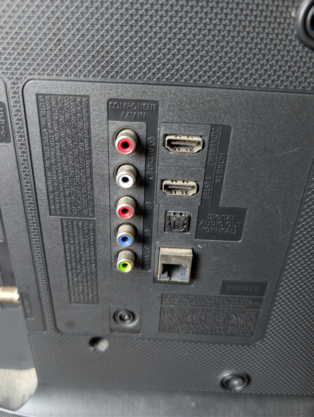 32 in smart tv, no remote, Has a bad power cable - photo 3
