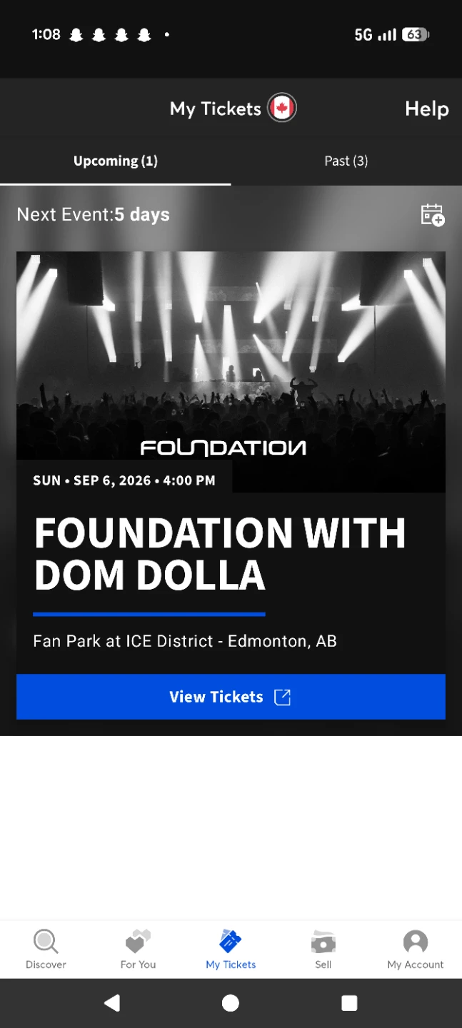 Dom Dolla Tickets General Admission ($100 each)