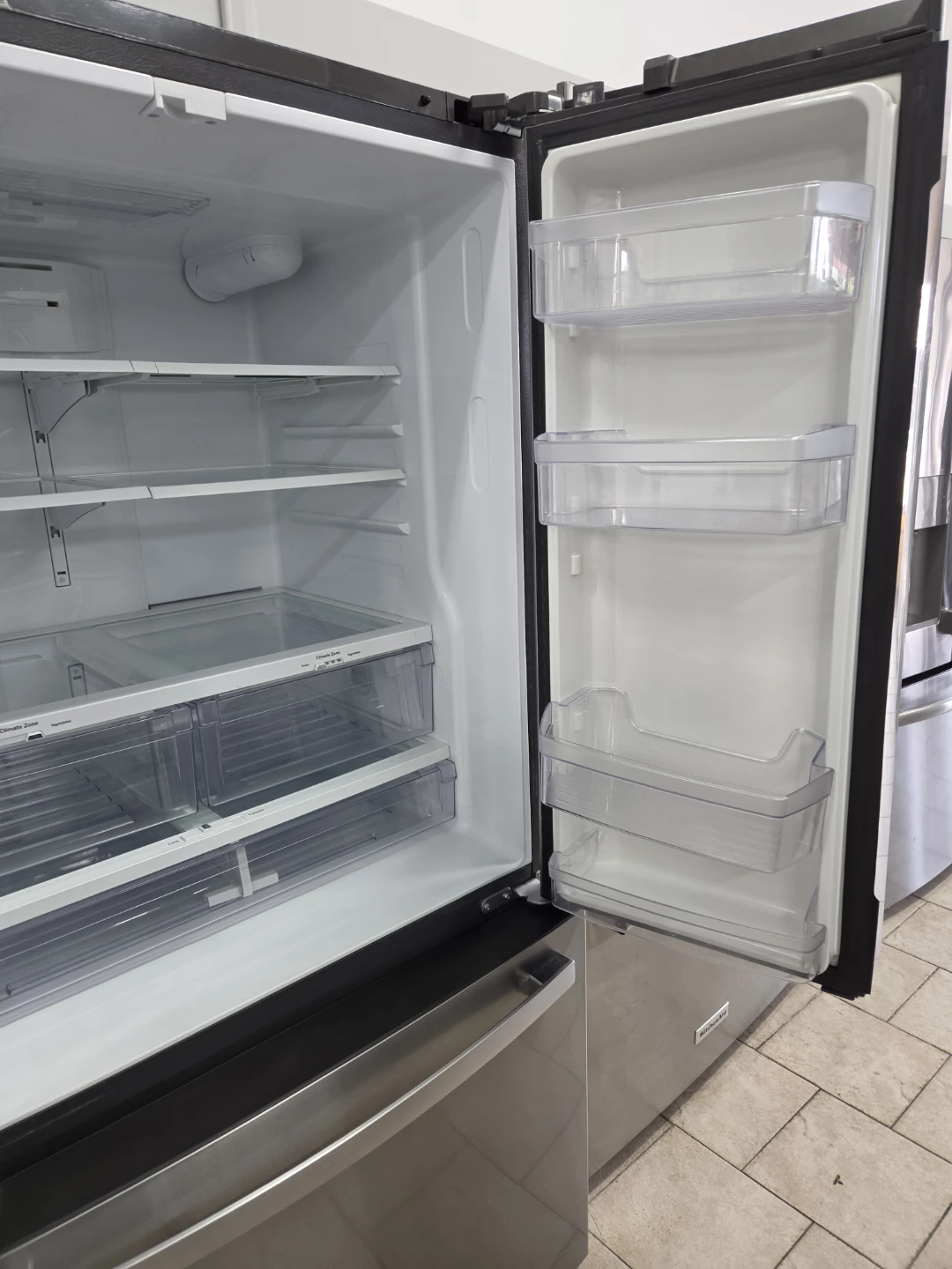 GE French Door Stainless Steel Refrigerator - photo 3