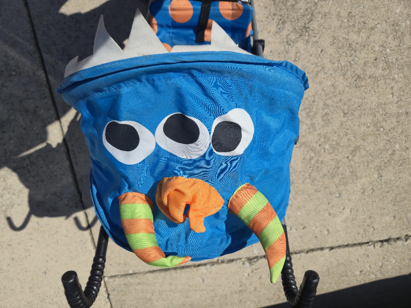 Cosco Monster Umbrella Stroller – Blue & Orange - photo 3