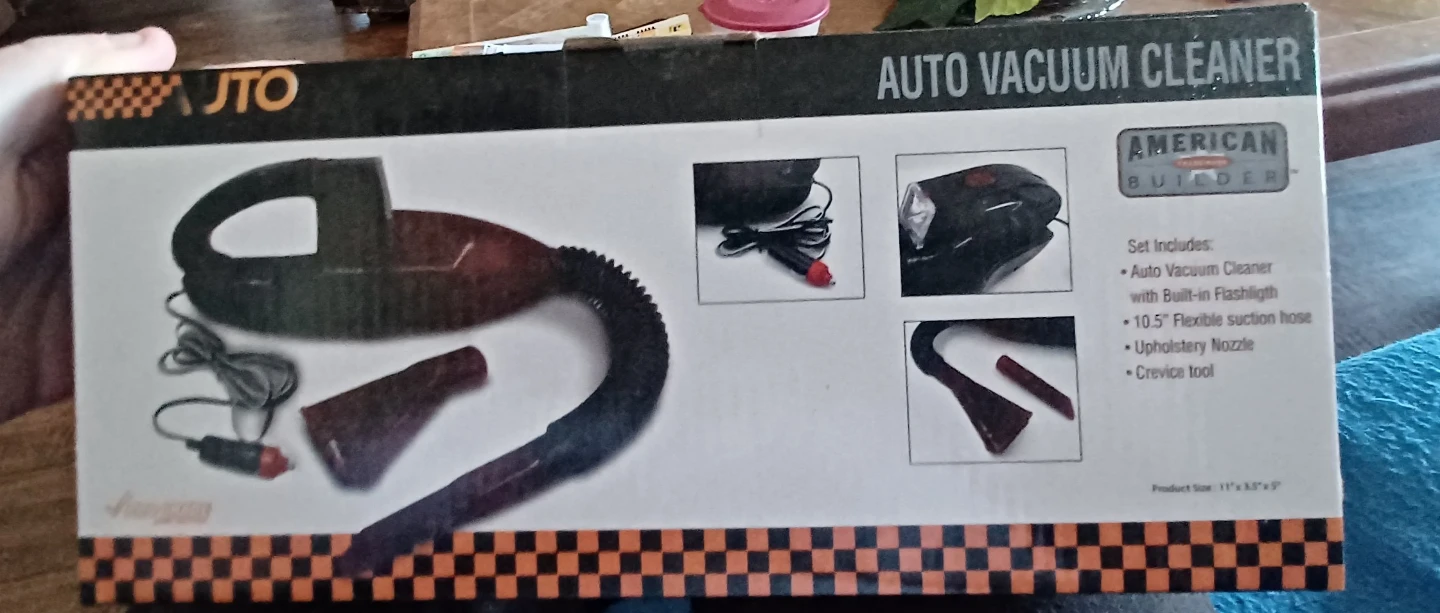 Brand new car vac in sealed box