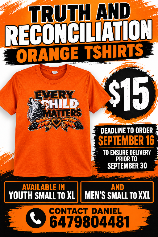 truth and Reconciliation orange tshirt