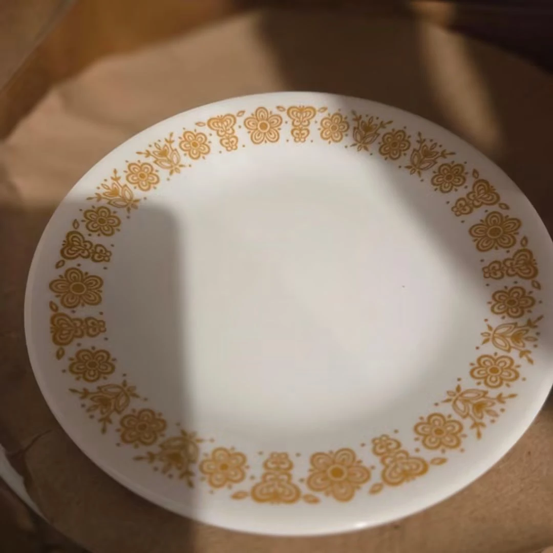 new in box butterfly gold 16 pce corelle dishes - photo 2
