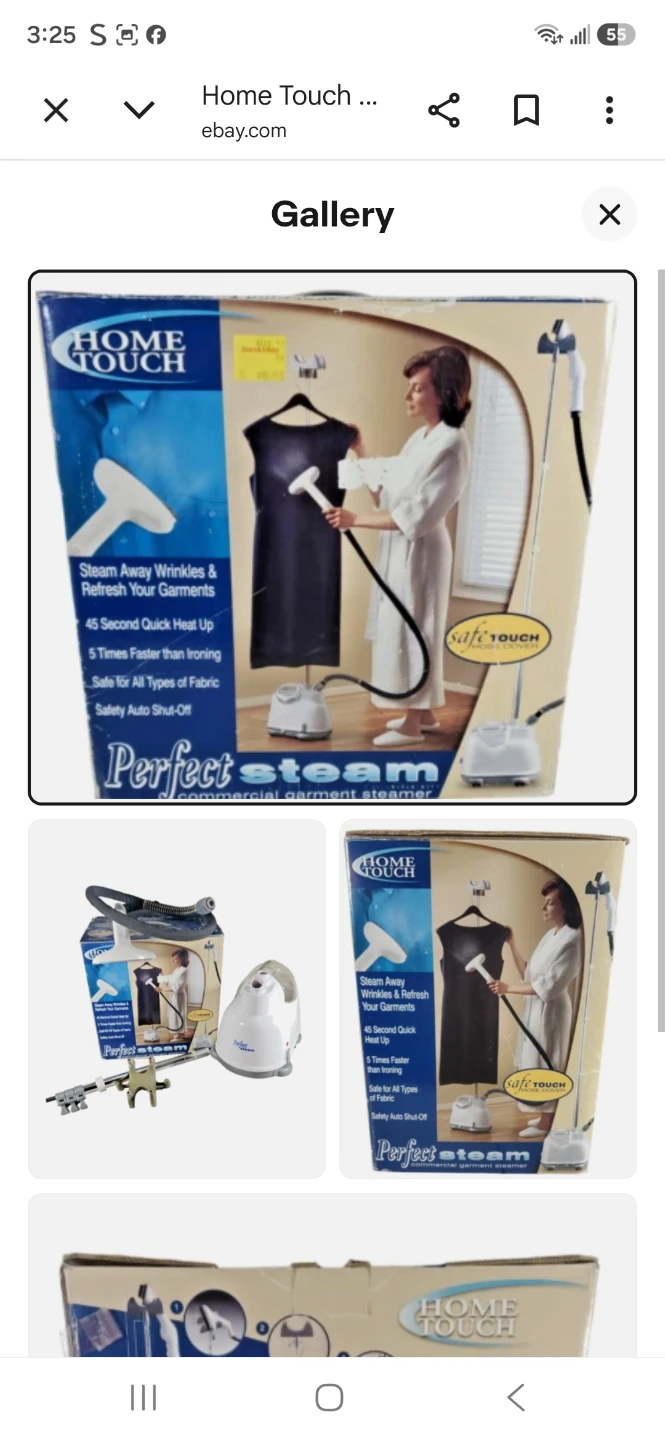 Home Touch Perfect Steam Deluxe Commercial Garment Steamer