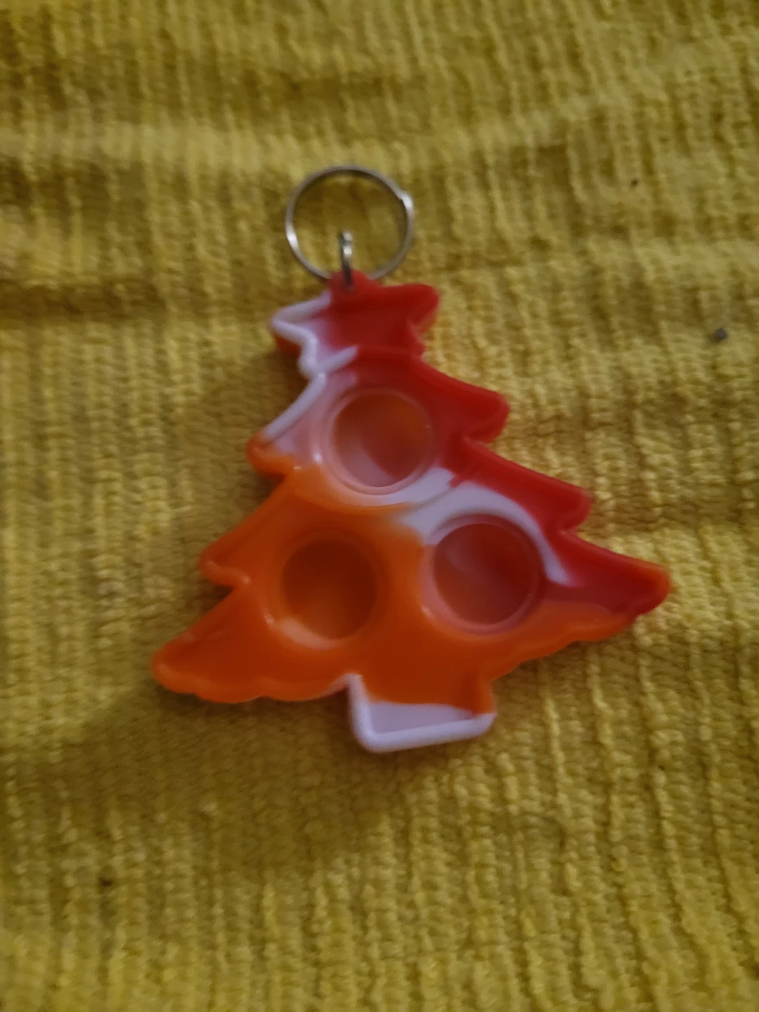 Christmas tree fidget pop it toy