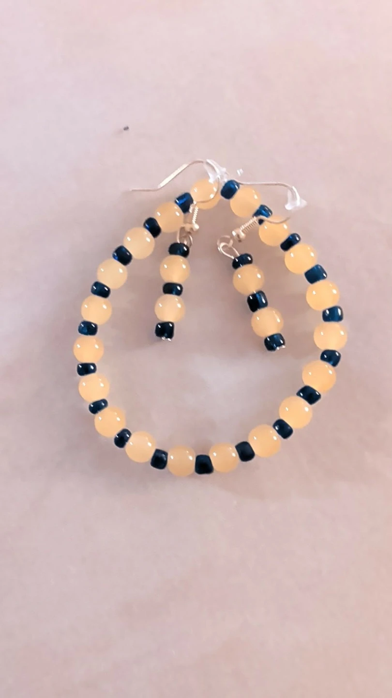 Beaded Bracelet and Earring Sets