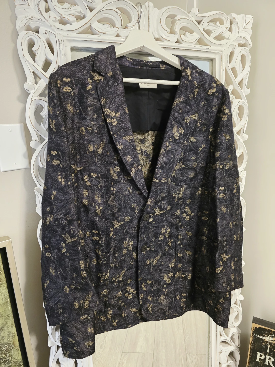 Authentic Van Noten Floral Pattern Blazer