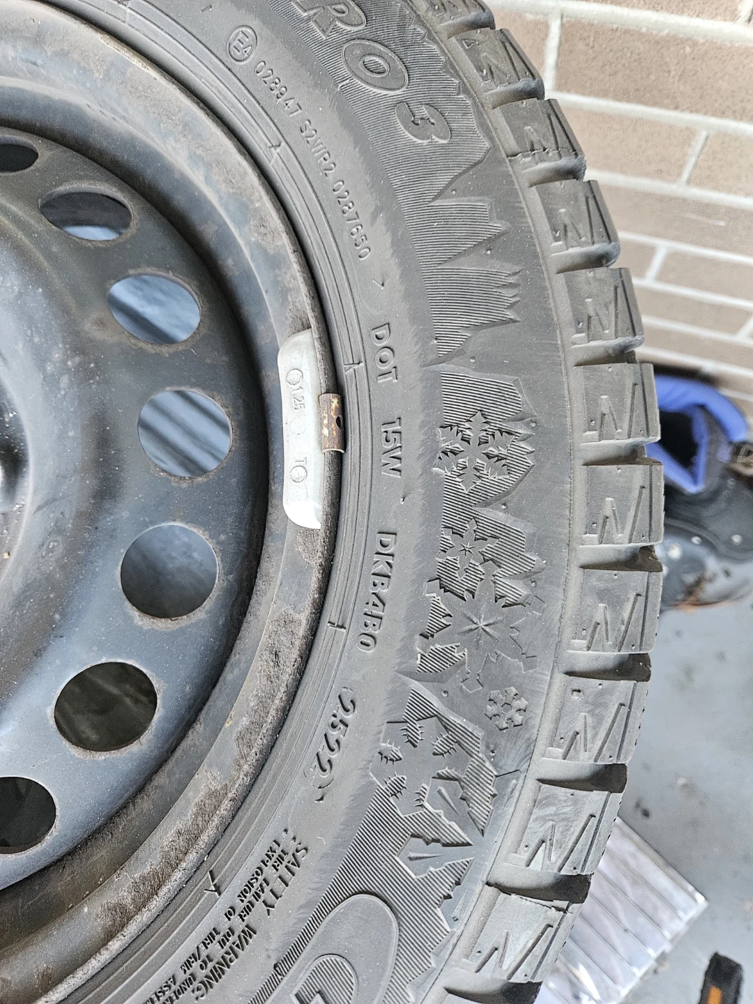 Set of 4 Winter Tires 195/65R15 - photo 5