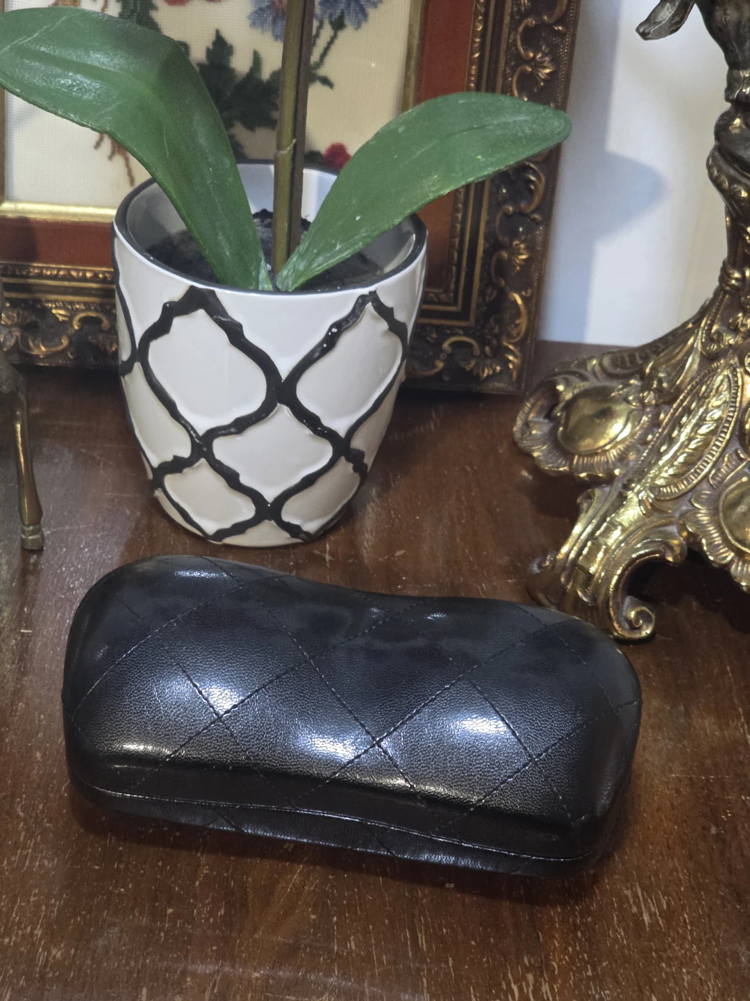 Chanel Quilted Eyewear Case - photo 3