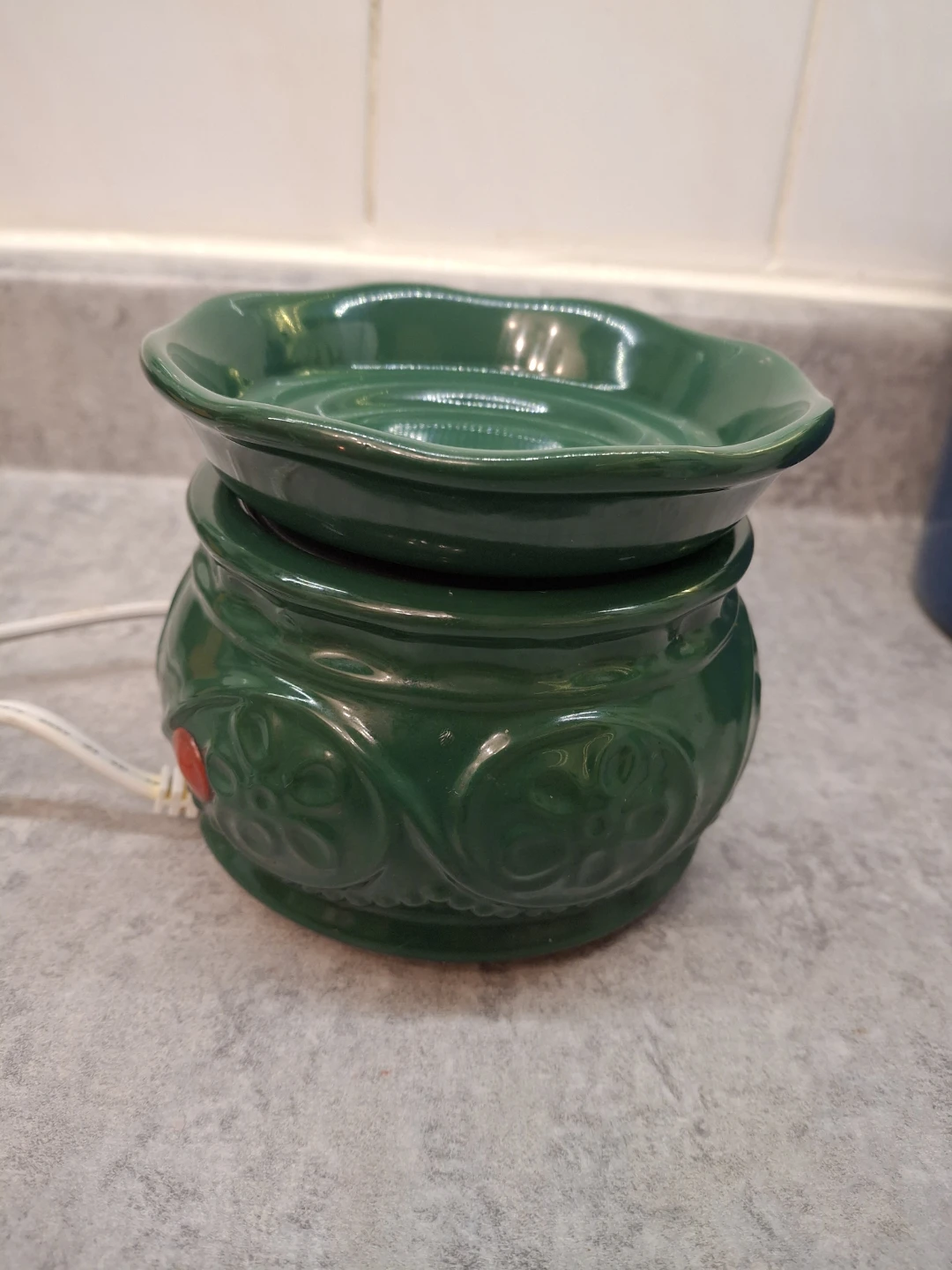 Green Ceramic Electric Wax Warmer - photo 2