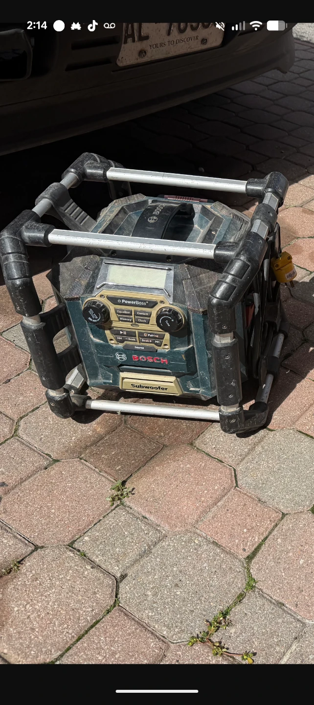 Bosch PowerBox Jobsite Radio