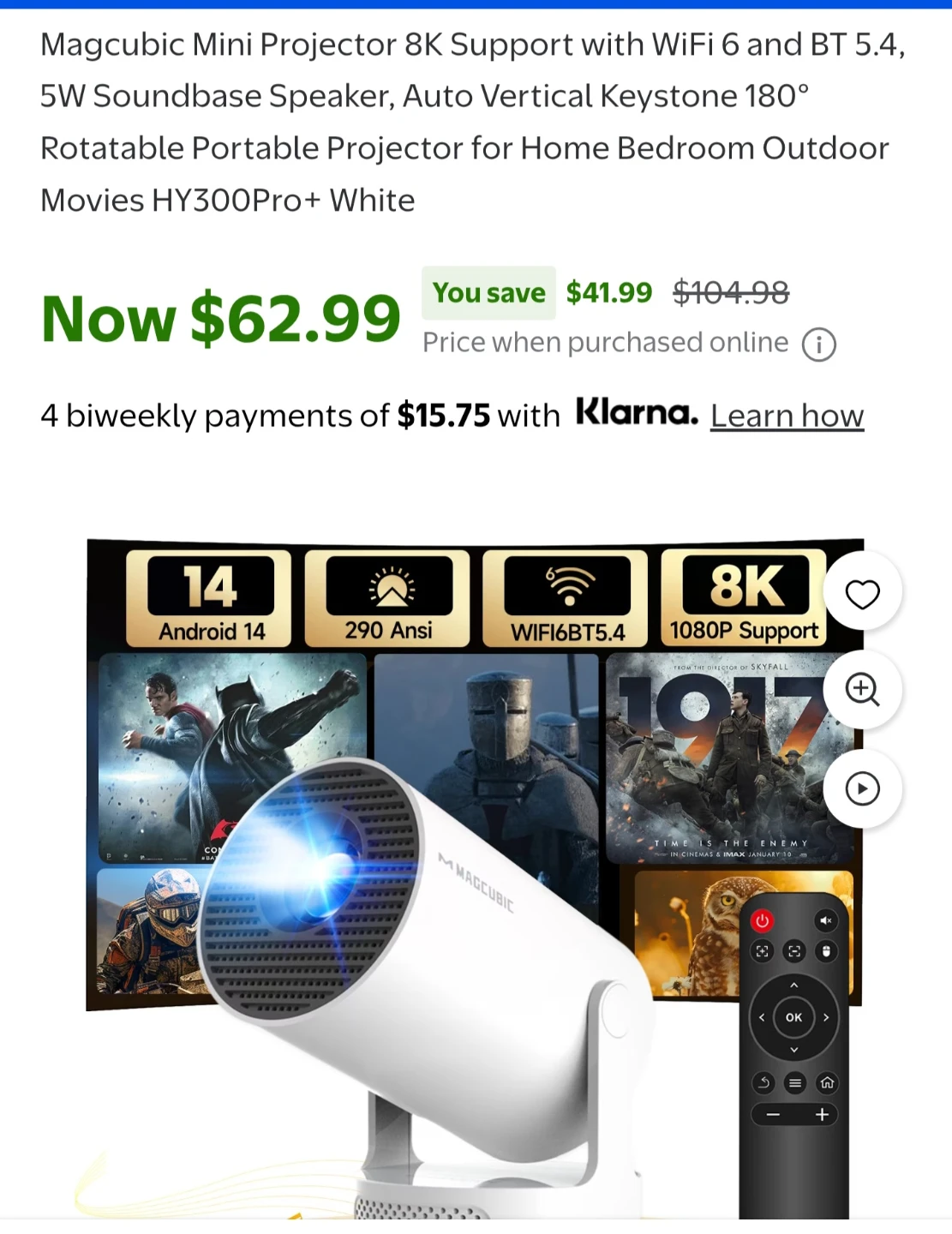 Magcubic HY300Pro+ Mini Projector - photo 4