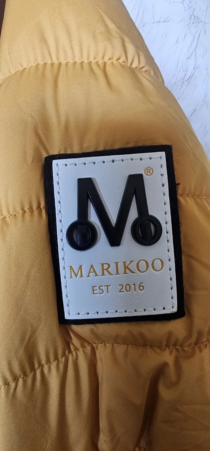 Marikoo Nasrin Quilted Winter Jacket Yellow - photo 5