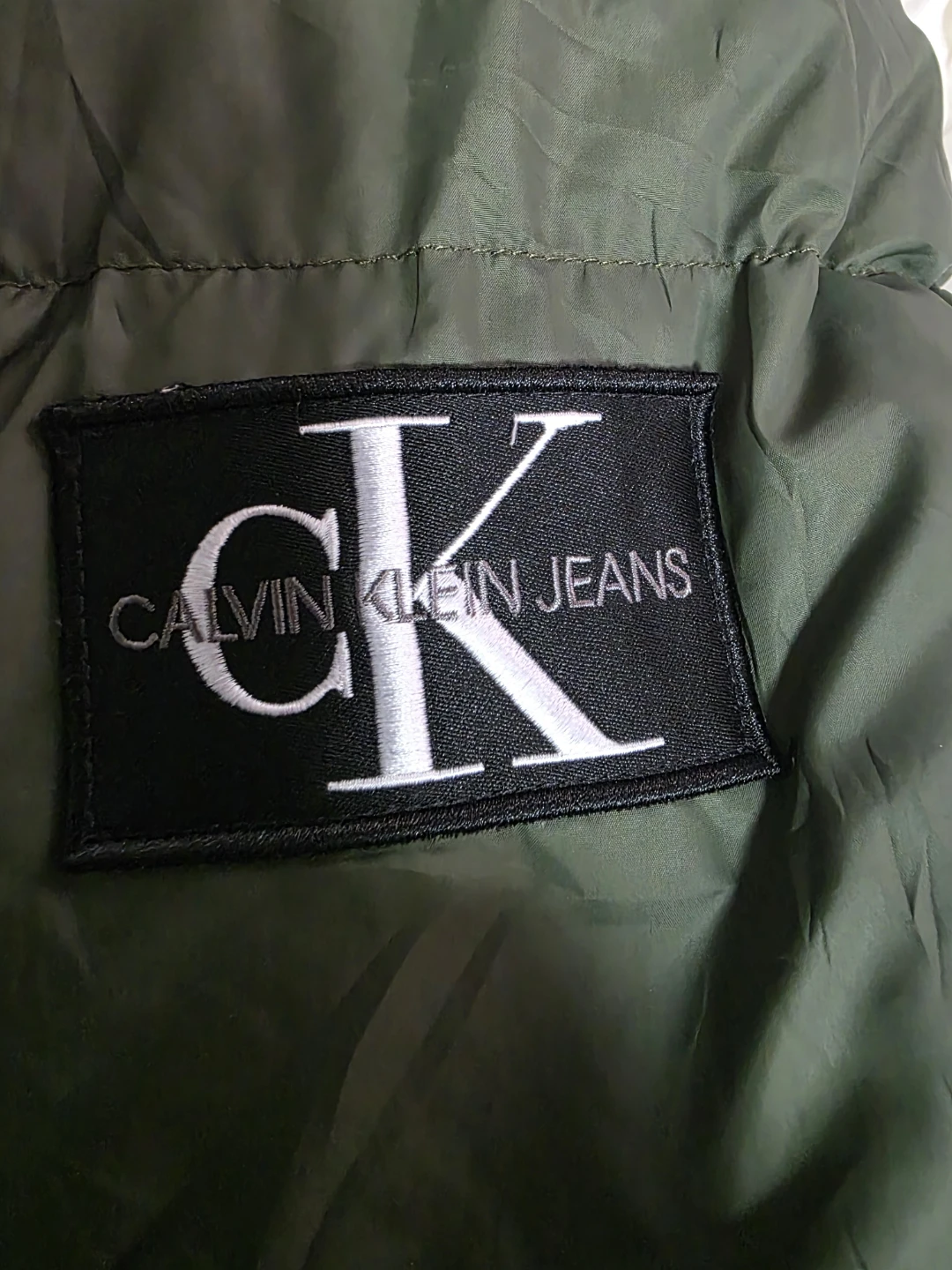 Calvin Klein Jeans Puffer Jacket - Green - XL - photo 2