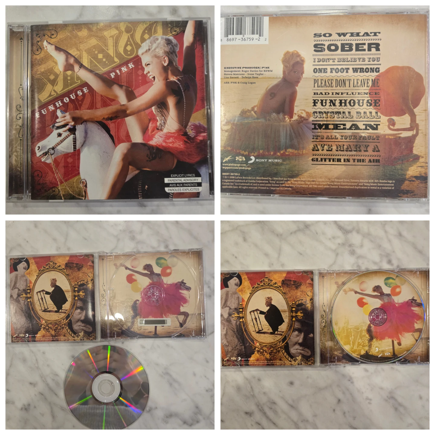 P!nk Funhouse CD
