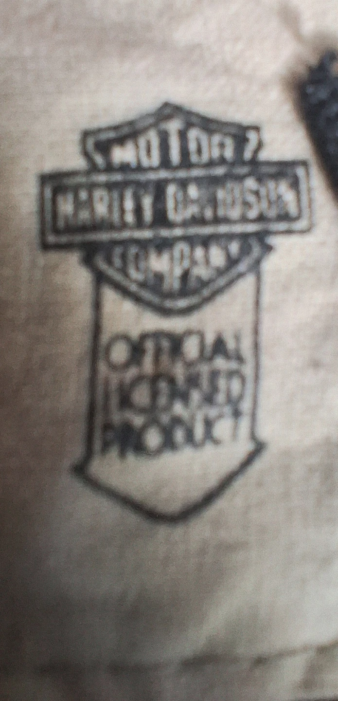 Vintage Harley-Davidson Artistry in Iron Cap - photo 3
