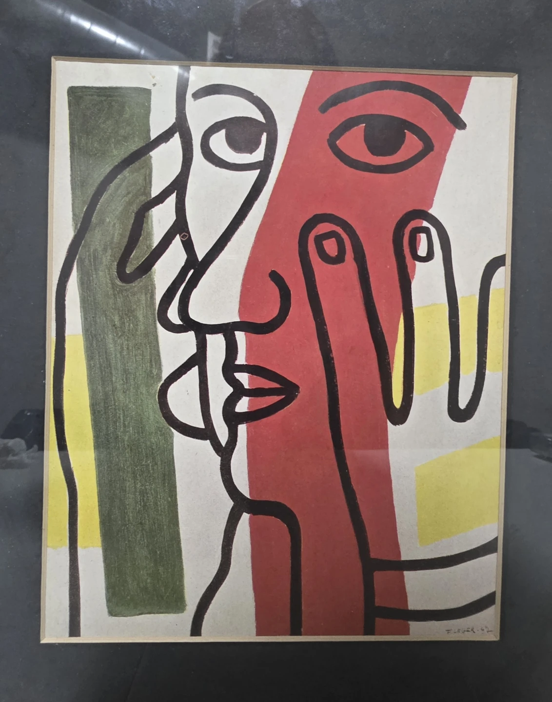Fernand Leger Mid Century Print Collectible - photo 3