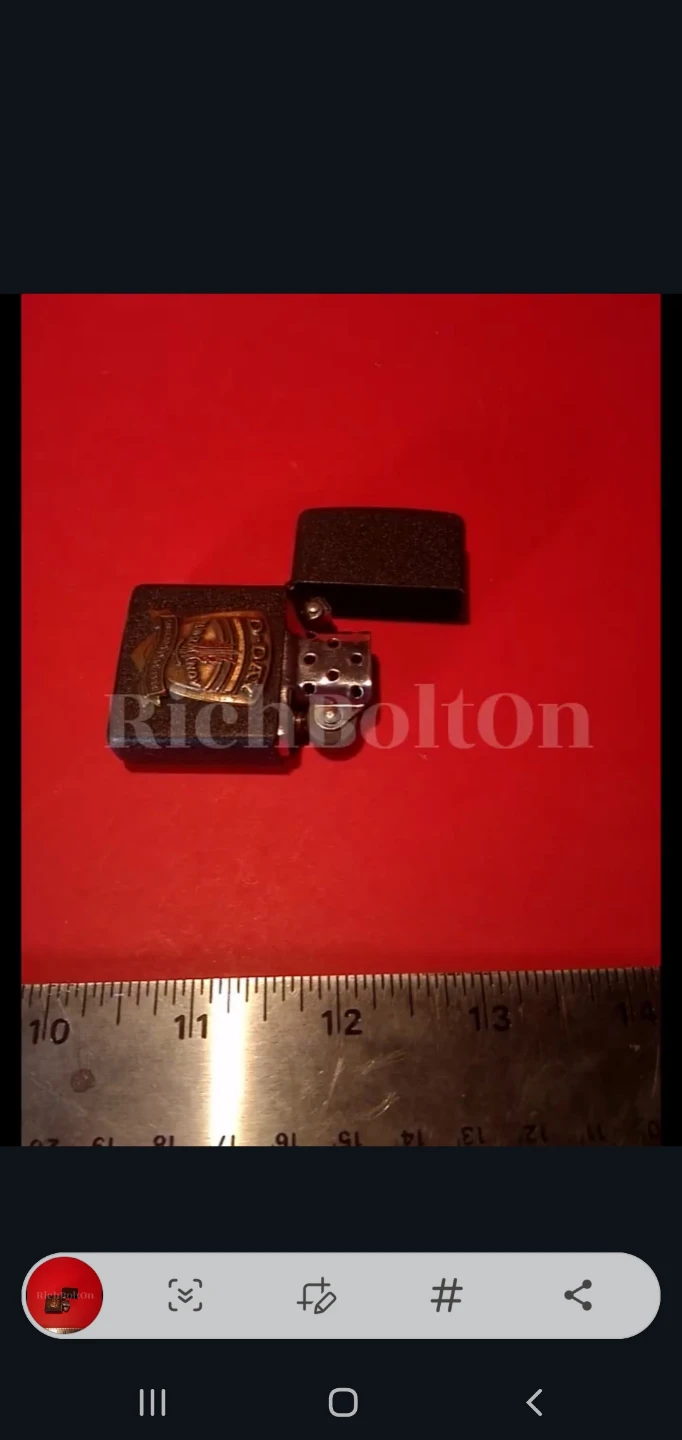 Zippo D-Day Normandy Commemorative Lighter