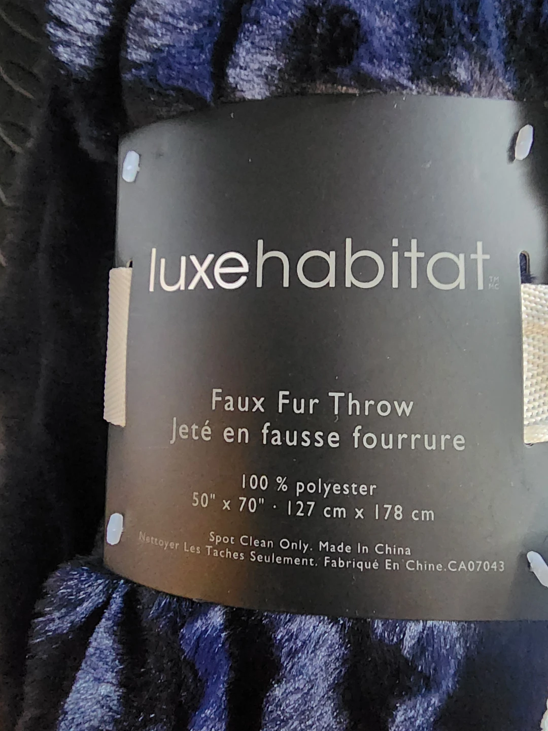 Luxe Habitat Faux Fur Throw - photo 3