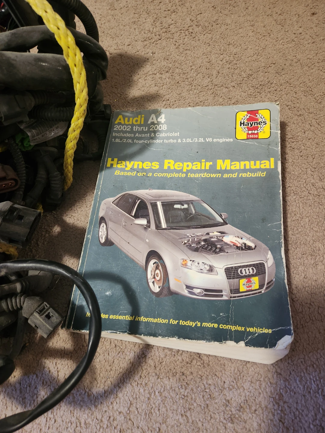 Audi A4 Haynes Repair Manual and Wiring Harness - photo 3
