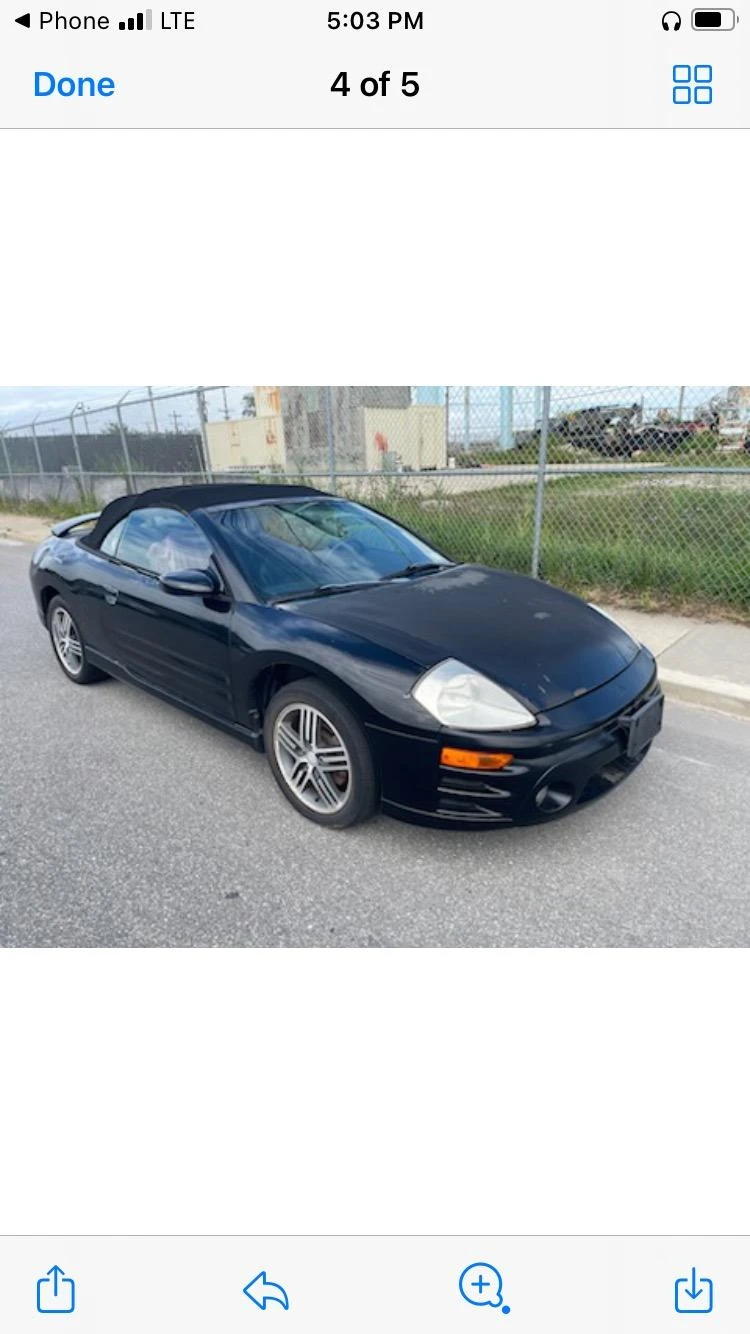 2003 Mitsubishi Eclipse Convertible