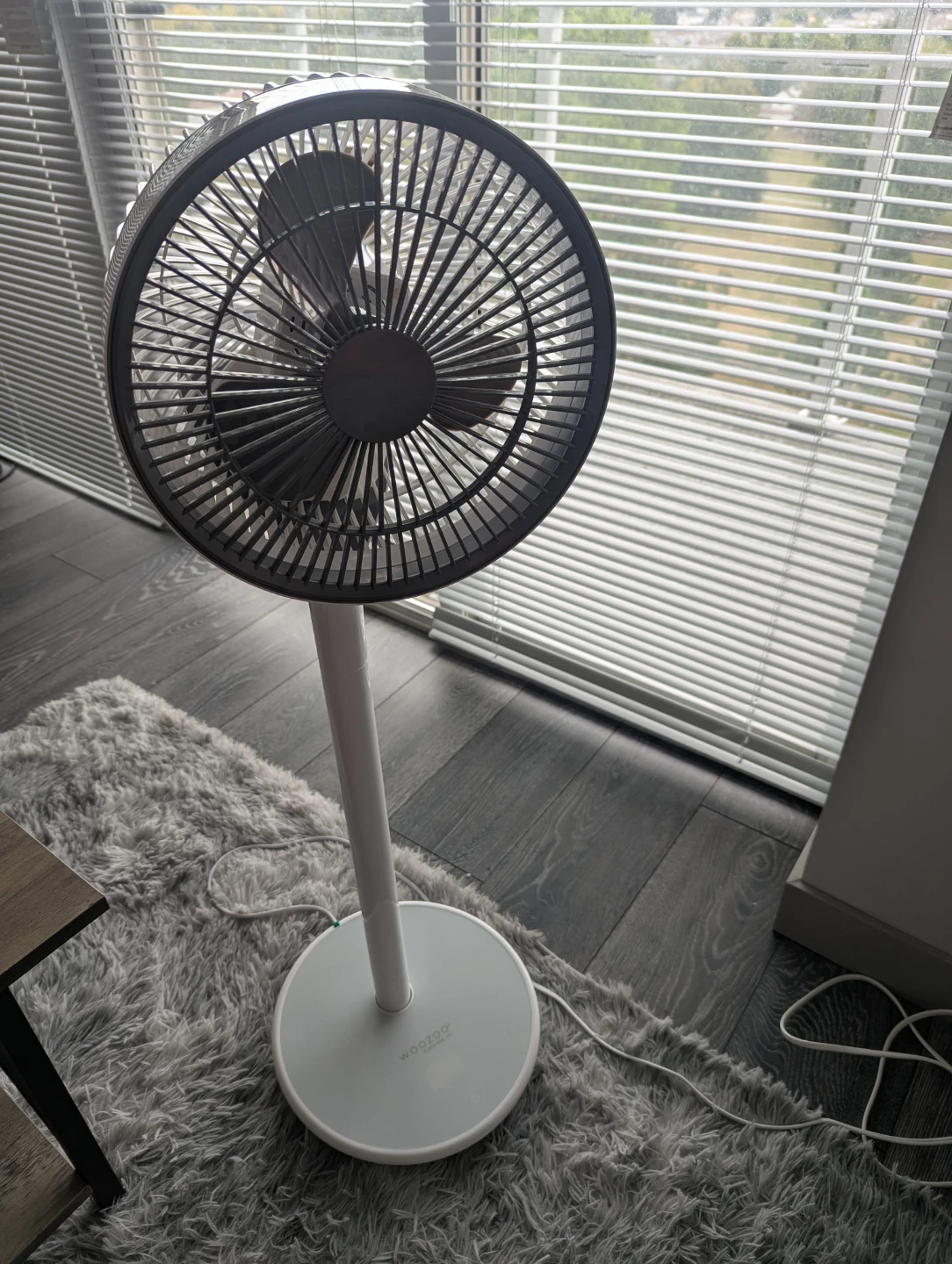 Woozoo White Oscillating Pedestal Fan