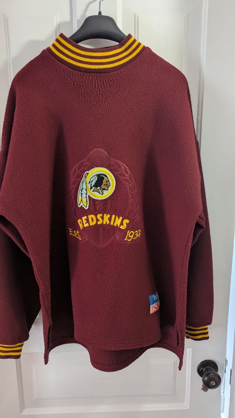 Vintage NFL Washington Redskins Fleece Sweatshirt - photo 2