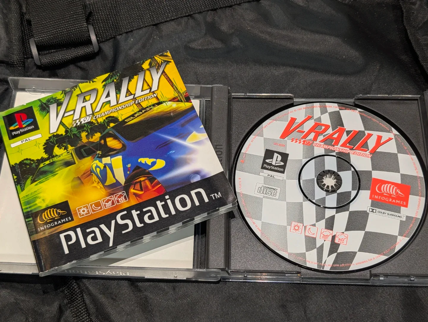 V-Rally 97 PS1 PAL game - photo 2