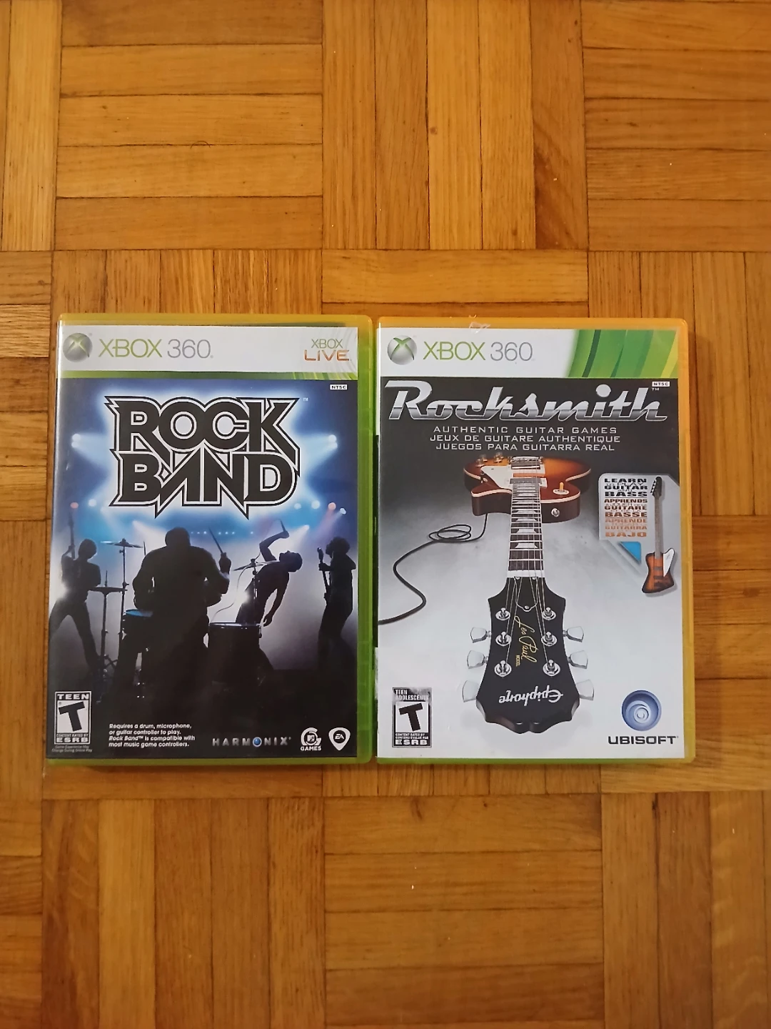 Xbox 360 Rock Band & Rocksmith Games
