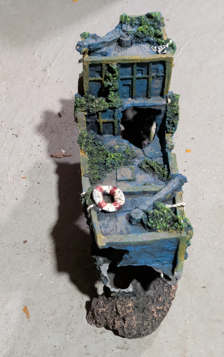 Shipwreck Aquarium Ornament for fish - photo 2
