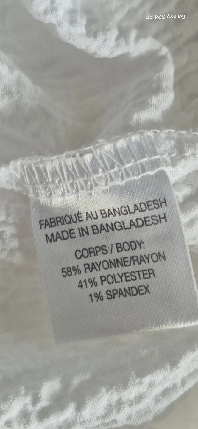 Classic Editions White Sleeveless Top Size M - photo 3