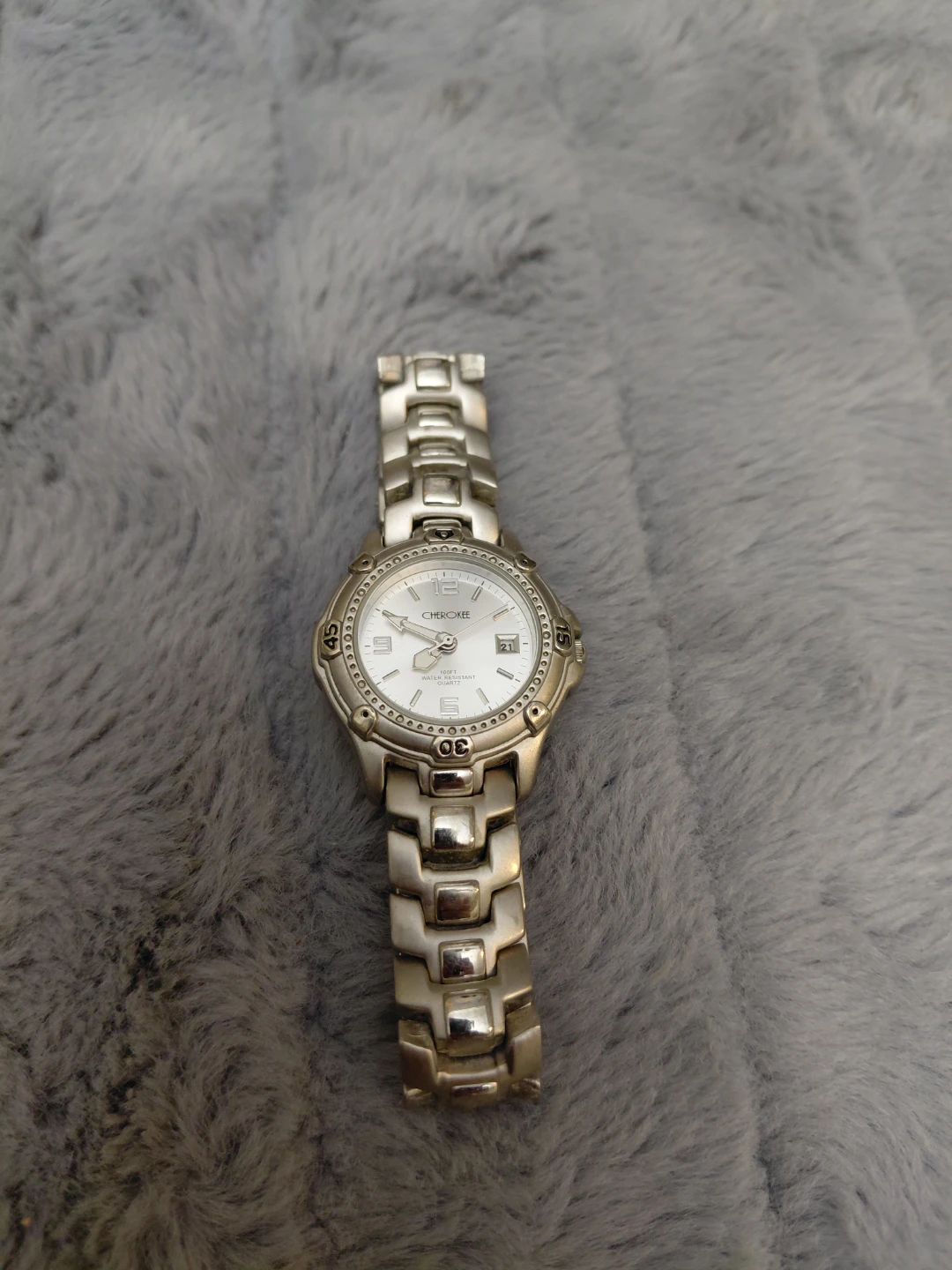 Cherokee Silver Tone Quartz Watch - photo 2