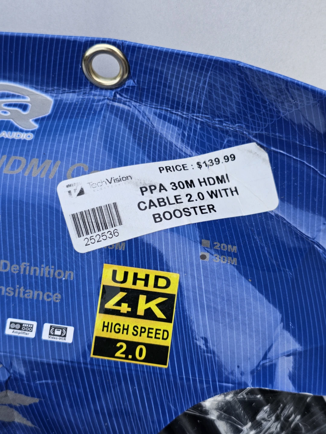 Power Pro Audio 30m HDMI Cable 2.0 with Booster - photo 2