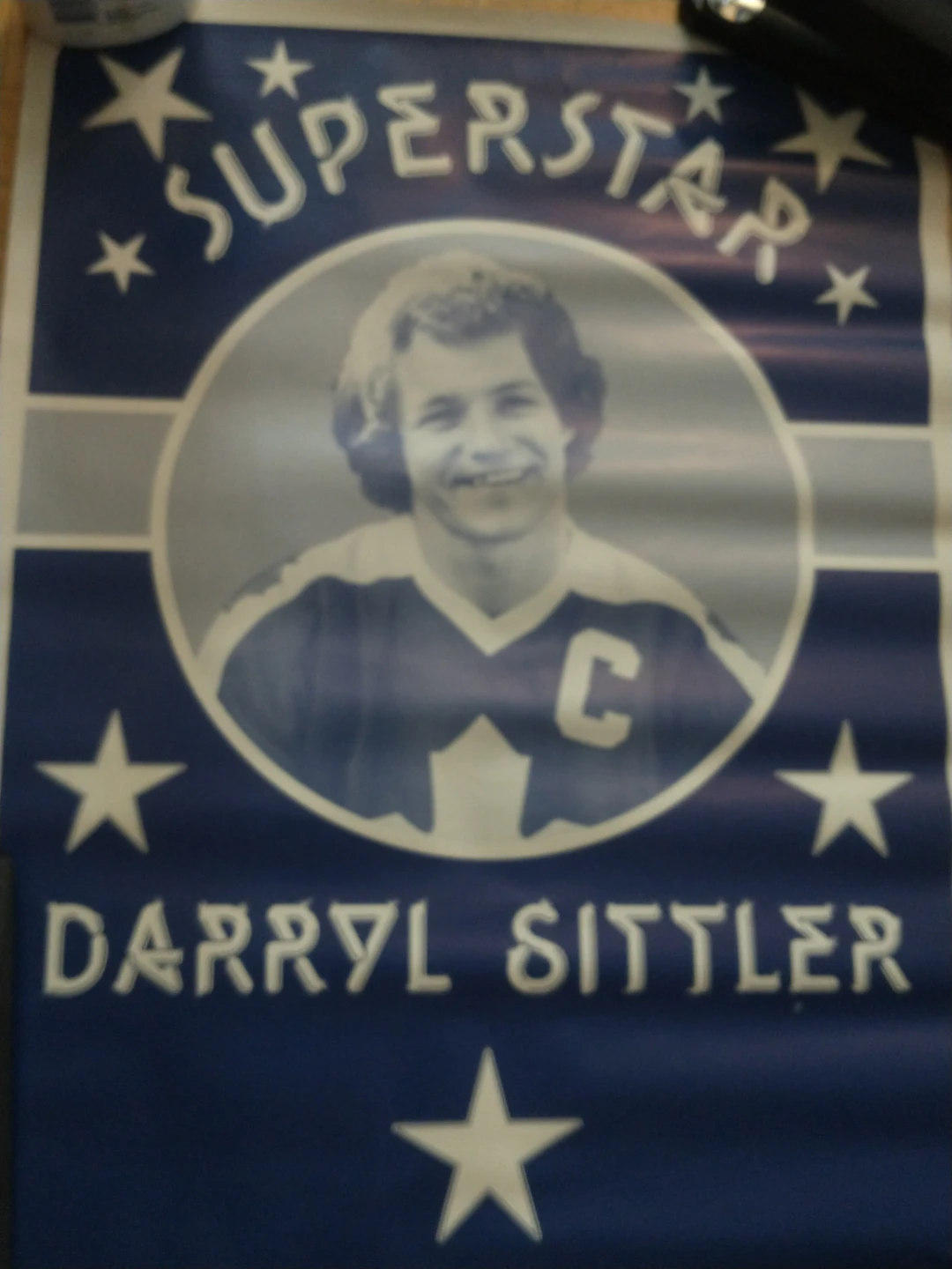 1980s Darryl Sittler Sico Superstar Poster 17x24" - photo 4