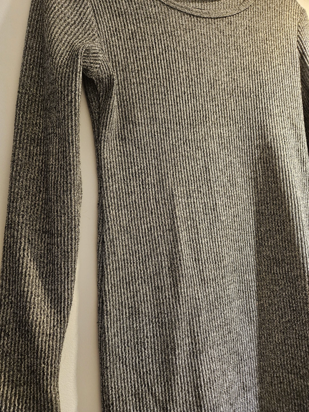 Ribbed Long Sleeve Dress - photo 2