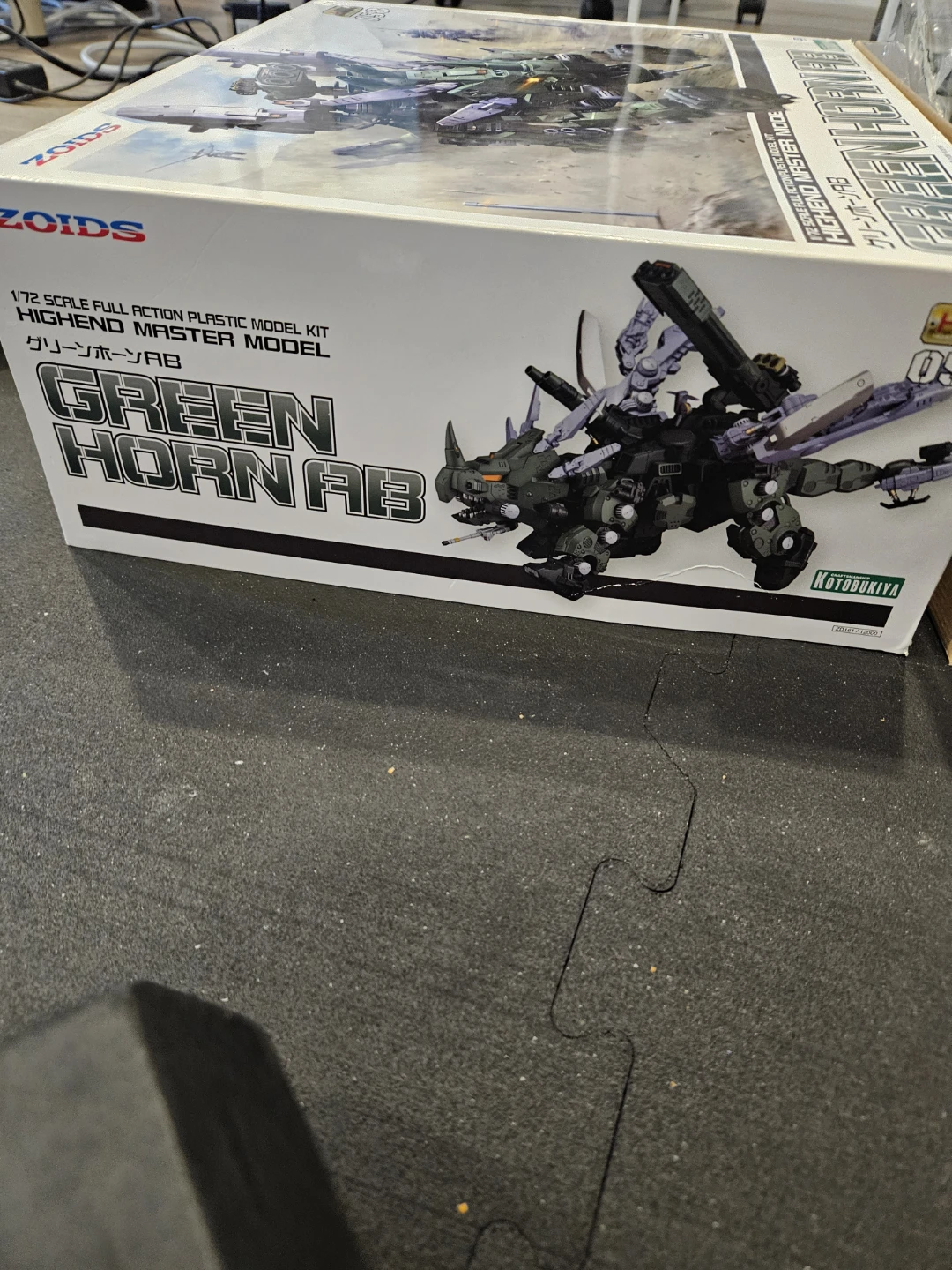 Kotobukiya hmm Zoids green horn ab  1/72 - photo 2