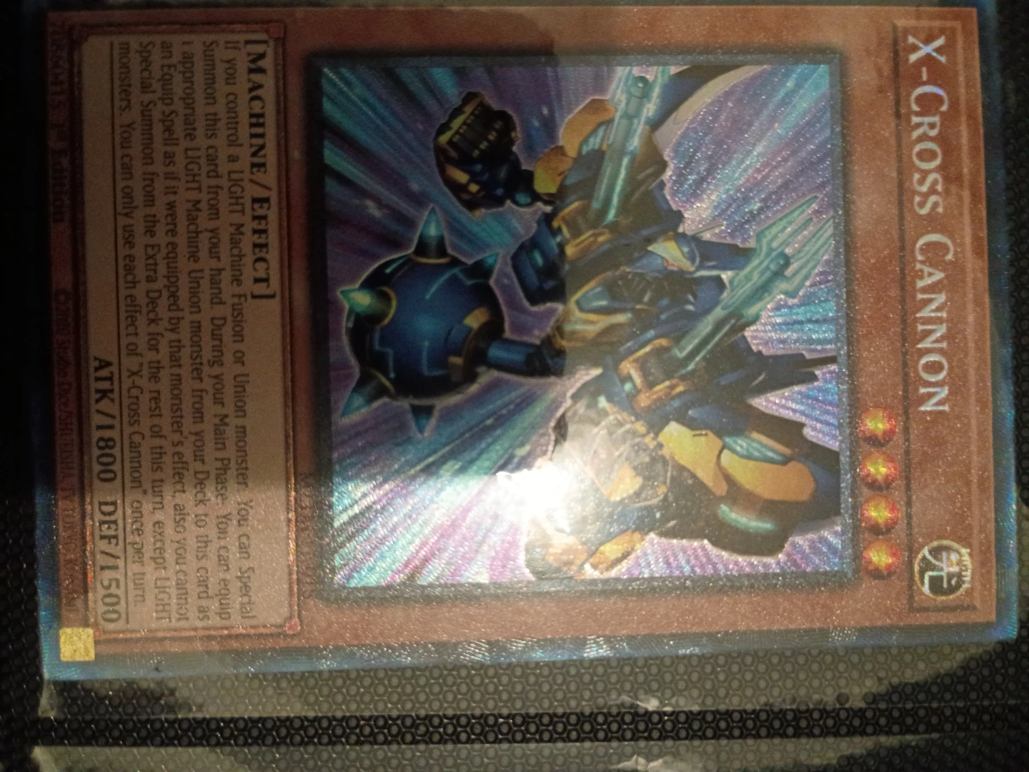 Yu-Gi-Oh! X-Cross Cannon Card🏈
