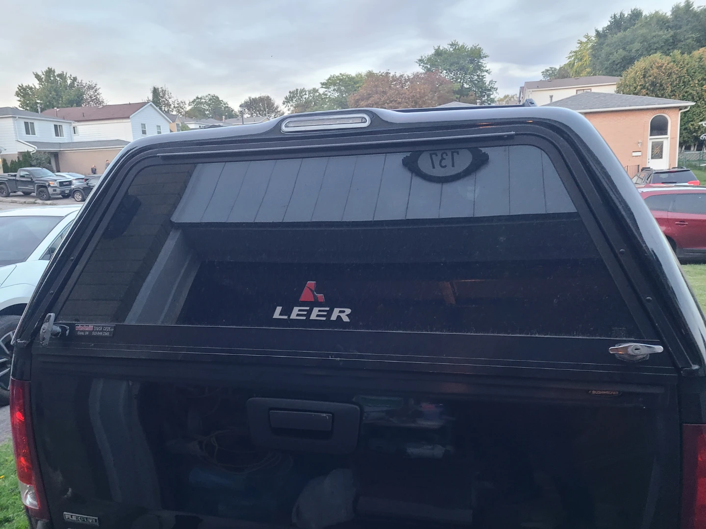 Black LEER Truck Cap - photo 2