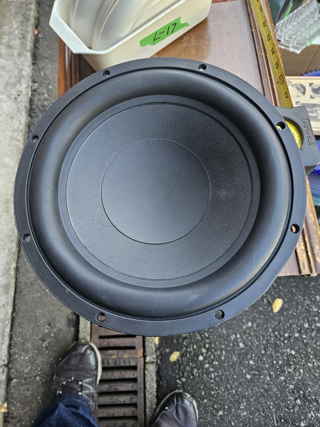 10-inch subwoofer speaker driver - photo 2