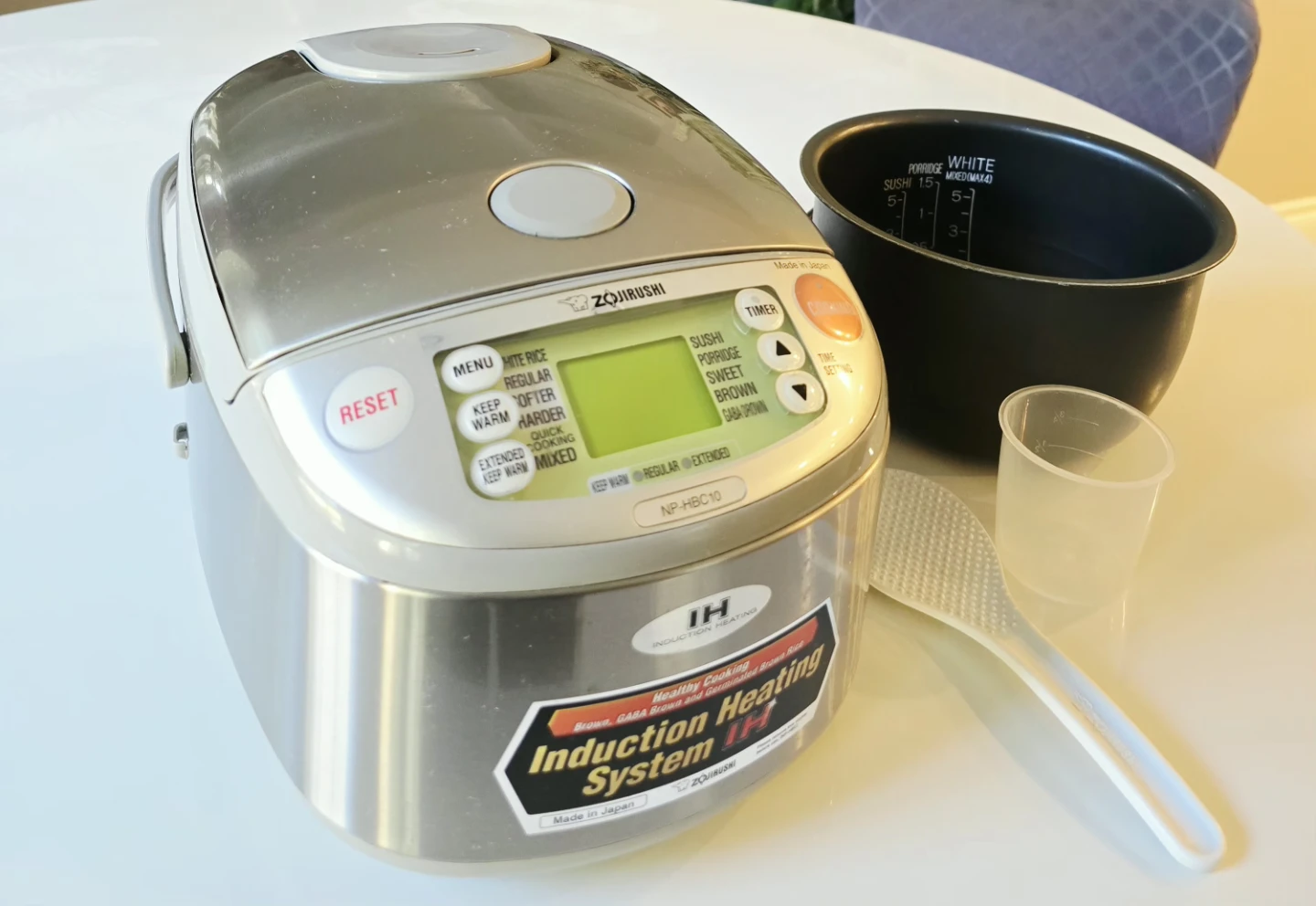 Zojirushi NP-HBC10 Induction Heating Rice Cooker - photo 2