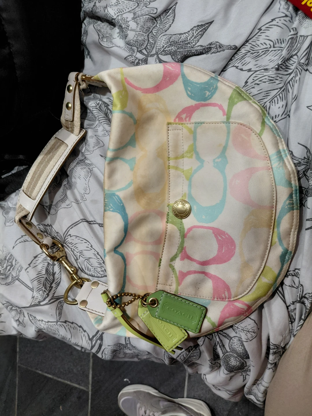 Coach Multicolor Signature Hobo Bag - photo 4