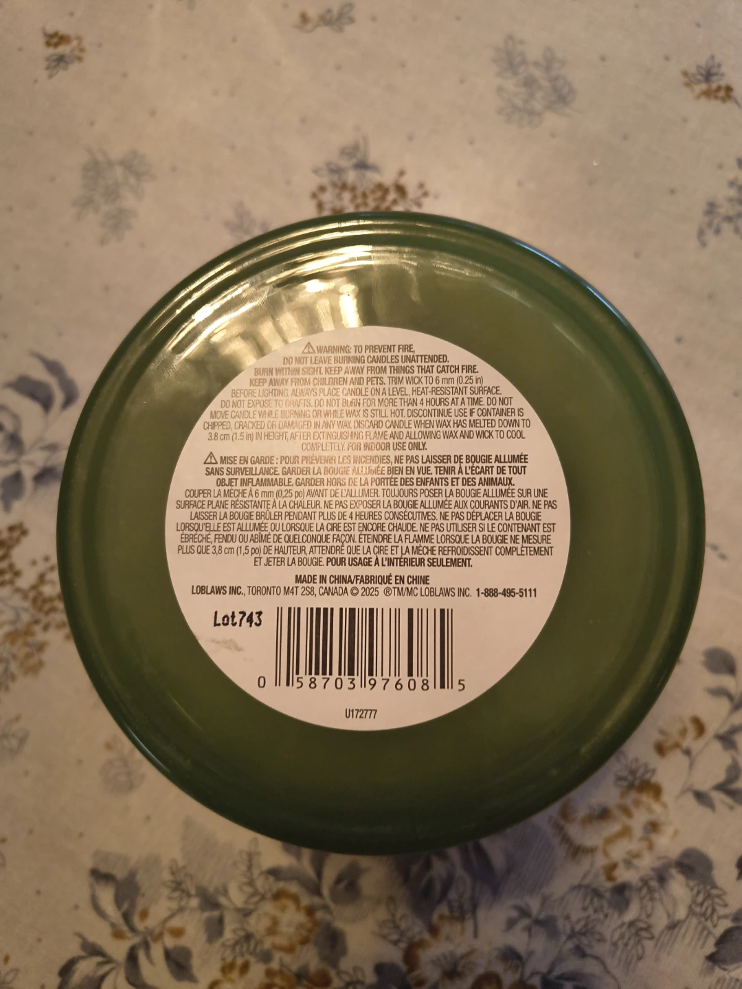 Life at Home Bergamot & Linen 3-Wick Candle - photo 4