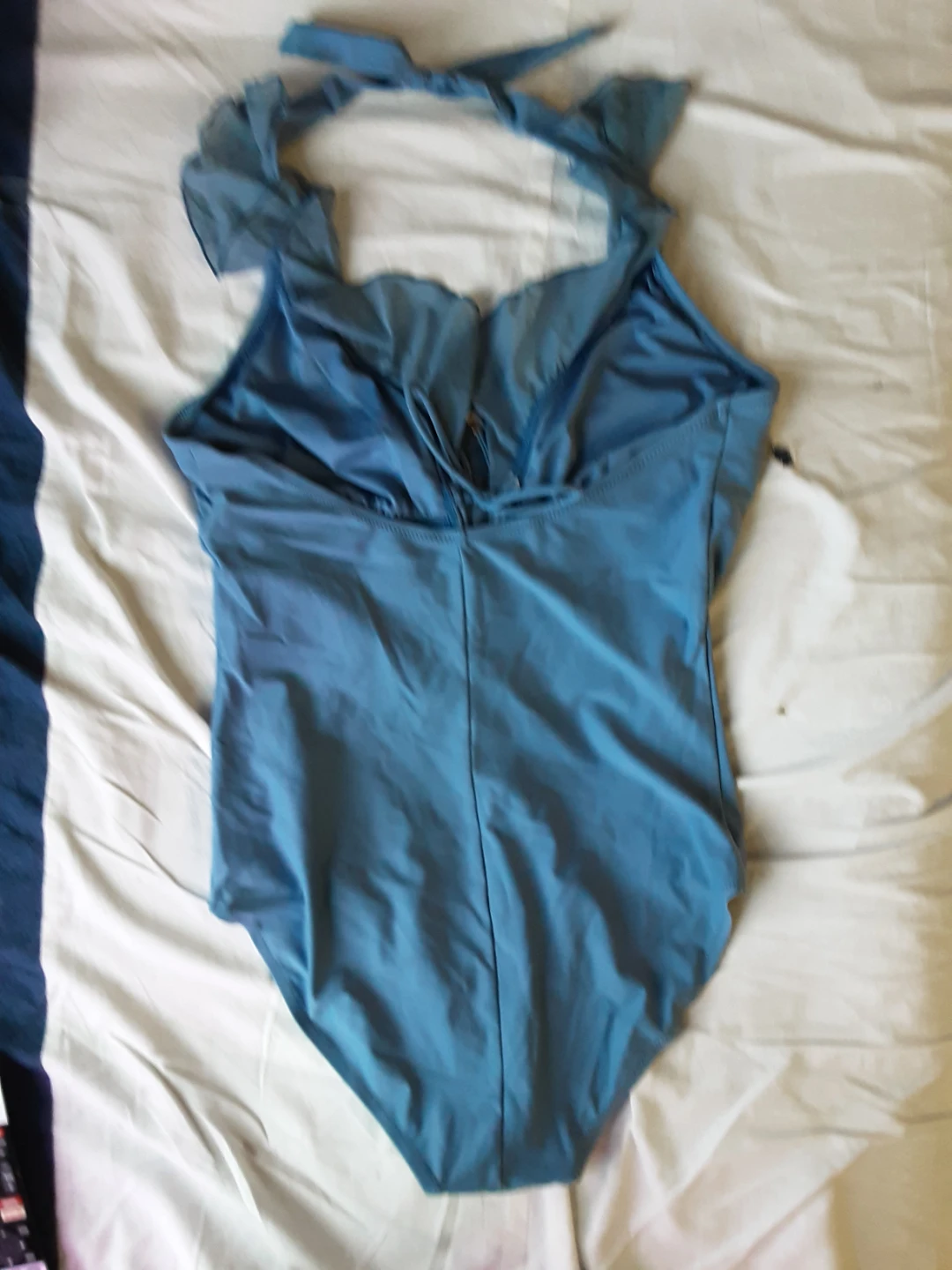 Be Creative Blue One-Piece Swimsuit Size 14 - photo 2