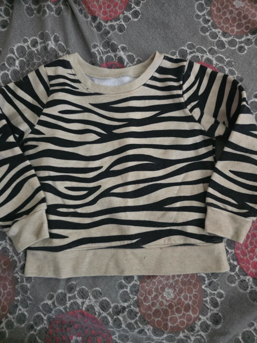🏈Garanimals zebra print sweatshirt